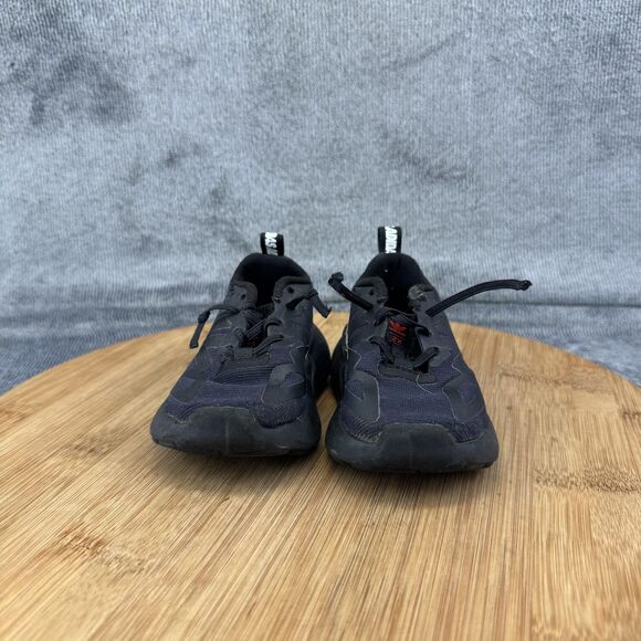 Adidas Originals Shoes Kids Size 5K Black Logo Tape Athletic Sneakers Running - Picture 2 of 8